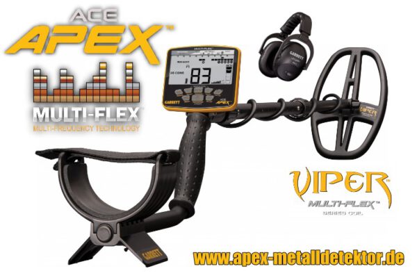 Garrett APEX Metalldetektor wireless